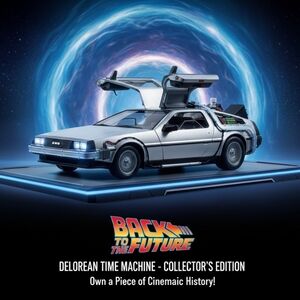 Back To The Future 40th Anniversary Delorean Popcorn Bucket Amc